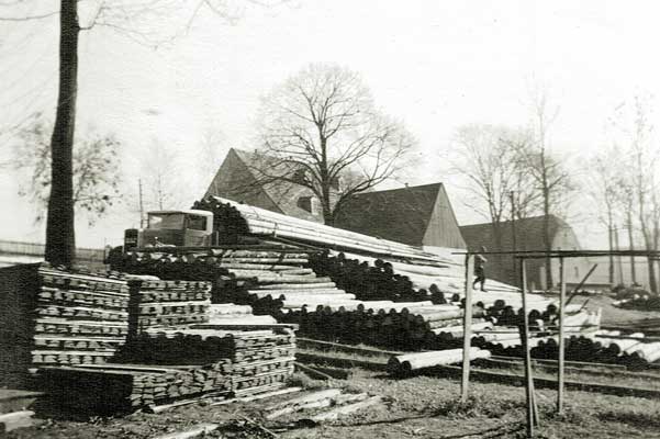 Bild von 1932, der Blick geht gen Süden