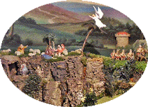 f&uuml;nfte Reihe Mitte